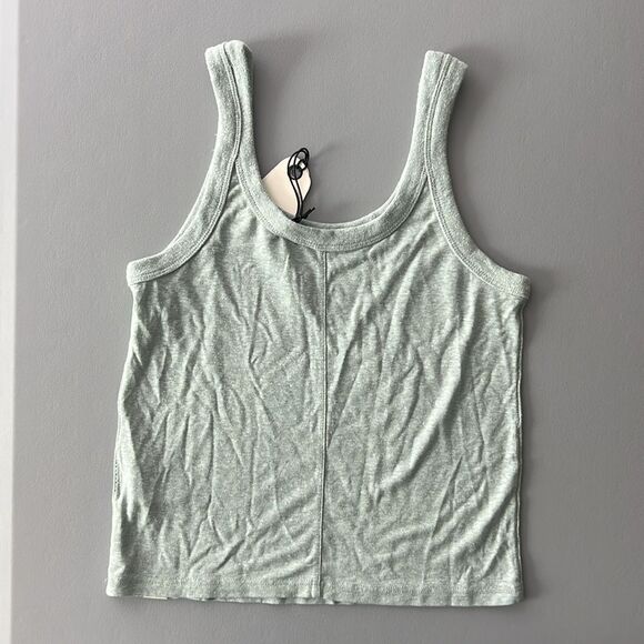 NWT PrAna Cozy Up Scoop Hemp Tank in Saltwater Size XXS - Picture 4 of 13